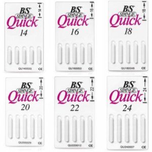 B.S. spangen Quick maat 14, 5 stuks