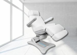 Behandelstoel Empire Twist Deluxe Soft met 4 motoren en LED, memory, verwarming en reset