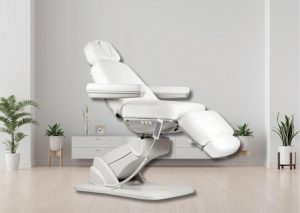 Behandelstoel Princess Soft Twist met 4 motoren, verwarming, reset en memory