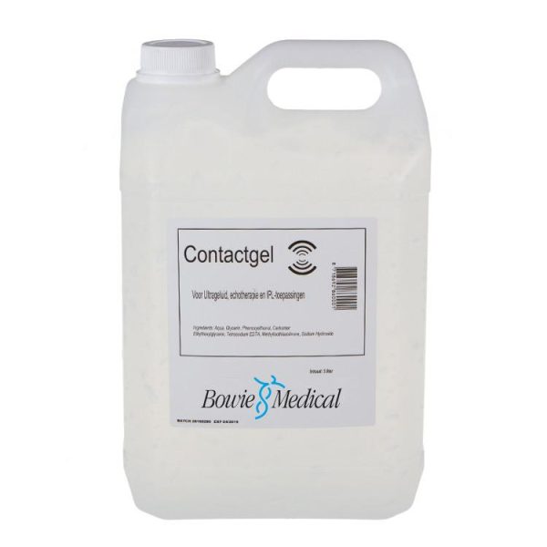Bowie contactgel omdoos 4x5000ml in bidon
