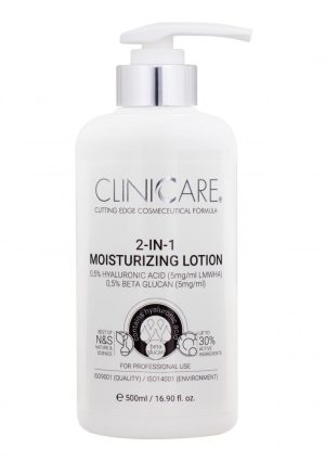 CLINICCARE 2-in-1 Moisturizing Lotion, 500ml