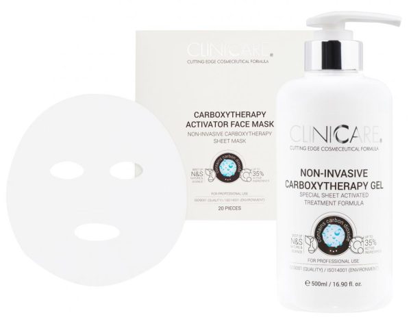 CLINICCARE Carboxytherapy gelmaskerset voor 20 behandelingen