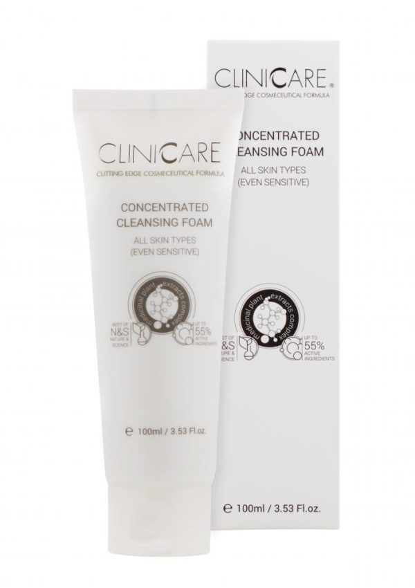CLINICCARE Concentrated Cleansing Foam, 100ml