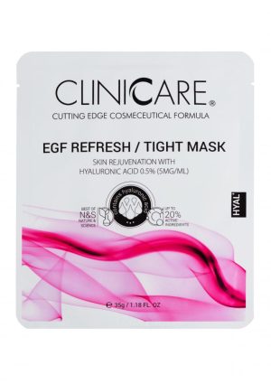 CLINICCARE EGF Refresh/Tight lifting/skin rejuv. mask 0.5% HA, 35gr.