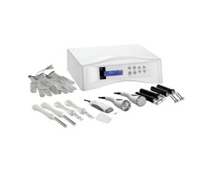 Combi-apparaat Elite (magic gloves + BIO-skin smoother + ultrasound + iontoforese + skin scrubber)