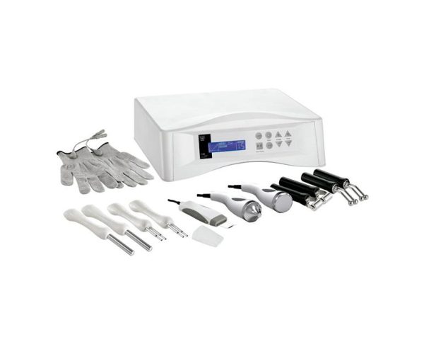 Combi-apparaat Elite (magic gloves + BIO-skin smoother + ultrasound + iontoforese + skin scrubber)