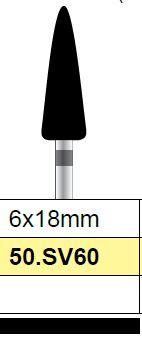 Diamantfrees extra grof, peer 6 x 18mm