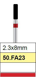 Diamantfrees fijn, cilinder 2.3 x 8mm