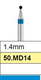Diamantfrees medium, bol 1.4mm