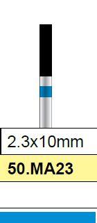 Diamantfrees medium, cilinder 2.3 x 10mm