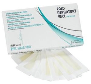Epileerstrips van koude was lichaam 6x2