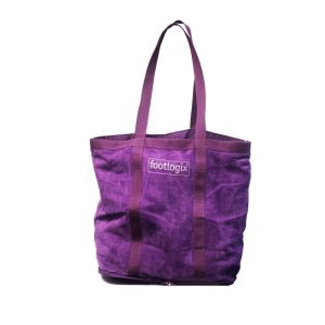 Footlogix Purple Suede Bag