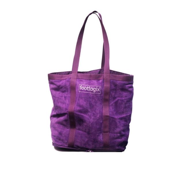 Footlogix Purple Suede Bag