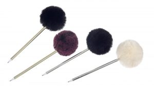 Fuzzy pen ponpon, per stuk (OP = OP)