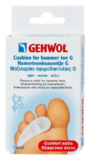 Gehwol hamerteenkussen gel Rechts, per stuk