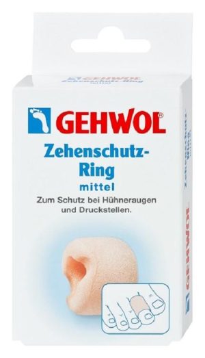 Gehwol teenbeschermring S, 2 stuks - LAATSTE STUKS, OP = OP