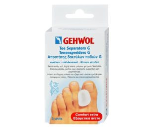 Gehwol teenspreider gel S, 3 stuks