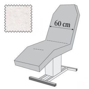 Hoesset voor stoelen 175-195 cm x 40-60 cm (hoes stoel 3213001, hoes armleuningen en spanners), wit
