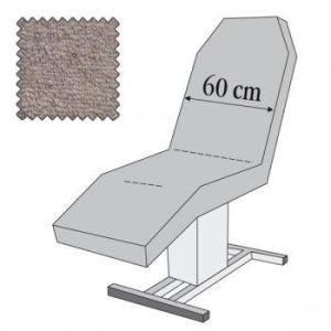Hoesset voor stoelen 175-195 cm x 40-60 cm (hoes stoel 3213001, hoes armleuningen en spanners),grijs