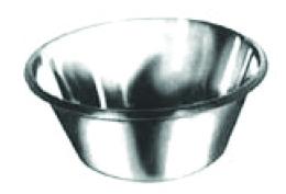 Konische kom inox, 100 x 45mm