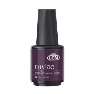 LCN Mylac Soak-Off Colour Polish "Dark Violet", 10ml