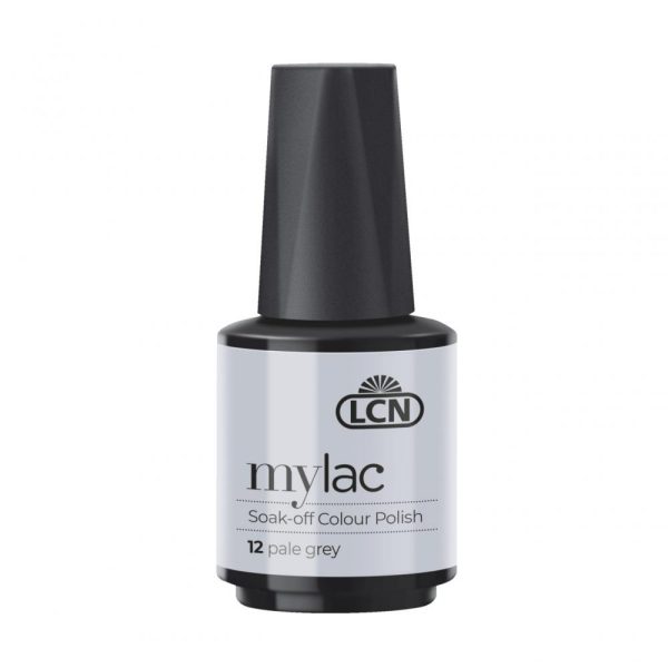 LCN Mylac Soak-Off Colour Polish ''Pale Grey", 10ml