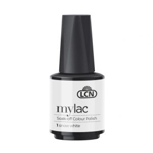 LCN Mylac Soak-Off Colour Polish "Snow White", 10ml