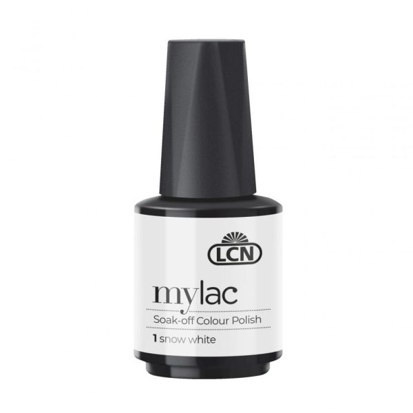 LCN Mylac Soak-Off Colour Polish "Snow White", 10ml