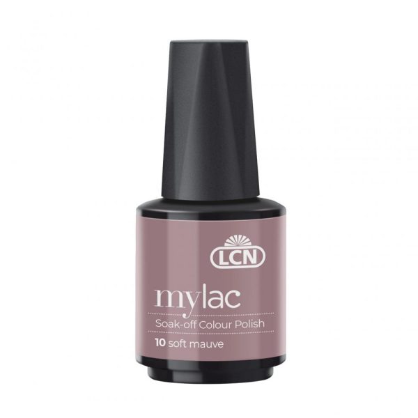 LCN Mylac Soak-Off Colour Polish "Soft Mauve", 10ml