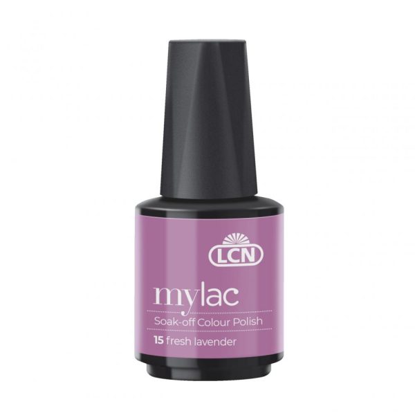 LCN Mylac soak-Off Colour Polish "Fresh Lavender", 10ml