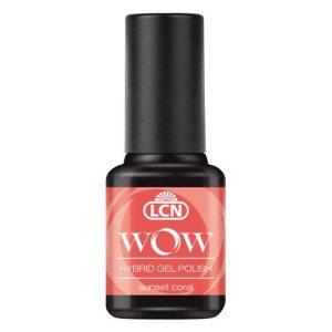 LCN WOW Hybrid Gel Polish "Sunset Coral", 8ml