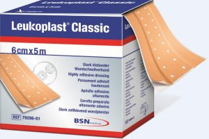 Leukoplast Elastic rol à 5 meter, 6cm breed