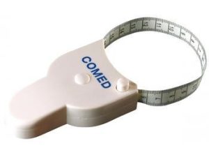 Meetlint taille 2 meter, precisie 1mm, met automatische opwikkeling
