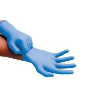 Nitril poedervrije handschoenen PF Blue 3,5gr MD - 100/box - XS
