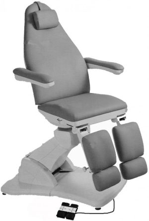 Pedicurezetel Elite Podo 5 motoren, grijs