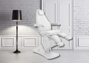 Pedicurezetel Elite Podo 5 motoren, wit