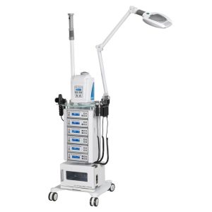Power Tower Elite basis (meubel met loeplamp, vapo, towel heater op trolley) - ZONDER APPARAATJES