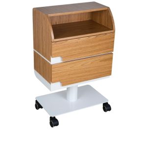 Rolmeubel Troch licht gekleurd hout - LAATSTE STUKS