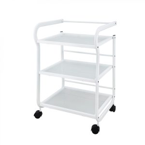 Rolmeubel Vocance Basic, glas met 3 schappen