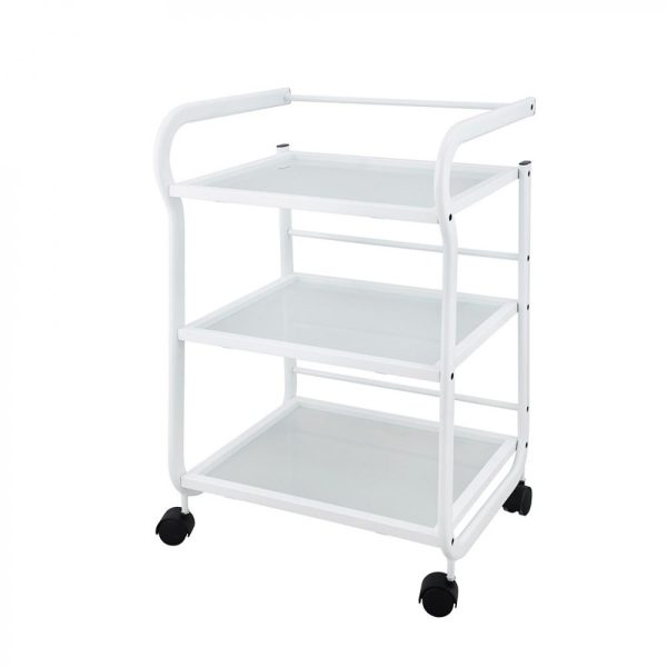 Rolmeubel Vocance Basic, glas met 3 schappen