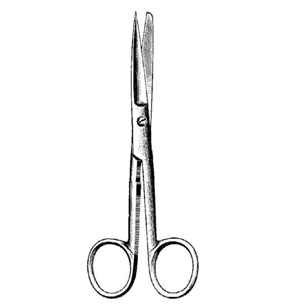 Schaar recht puntig/stomp "OR", 14cm
