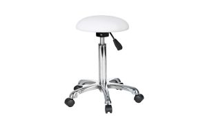 Tabouret Barnas rond met bolle zitting, zonder rug