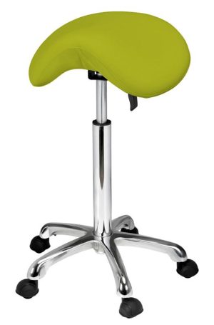Tabouret Félines regular zonder rug, groen