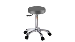 Tabouret Rosières rond zonder rug grijs