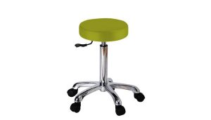Tabouret Rosières rond zonder rug, groen