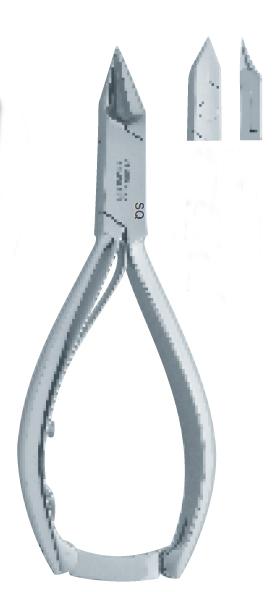 Tang voor ingegroeide nagels, met slot, 13cm x 15mm - Superior Quality
