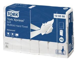 Tork Xpress® Multifold Hand Towel 21x4cm wit, 21 x 136 st.