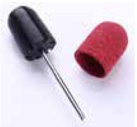 Capuchons de broyage moyen pour support 10mm, 10 pièces