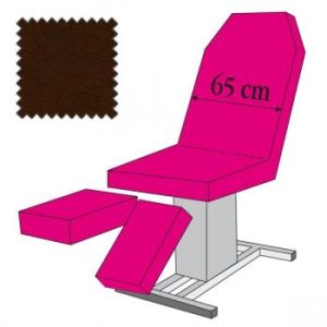 Housse fauteuil podo (housse fauteuil 3242001, housse 2 jambes, housse bras et tendeurs) Brun