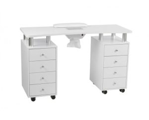 Table de manicure Dornas avec aspiration, monté